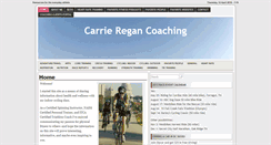 Desktop Screenshot of carrieregancoaching.com