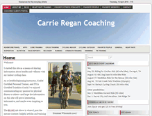 Tablet Screenshot of carrieregancoaching.com